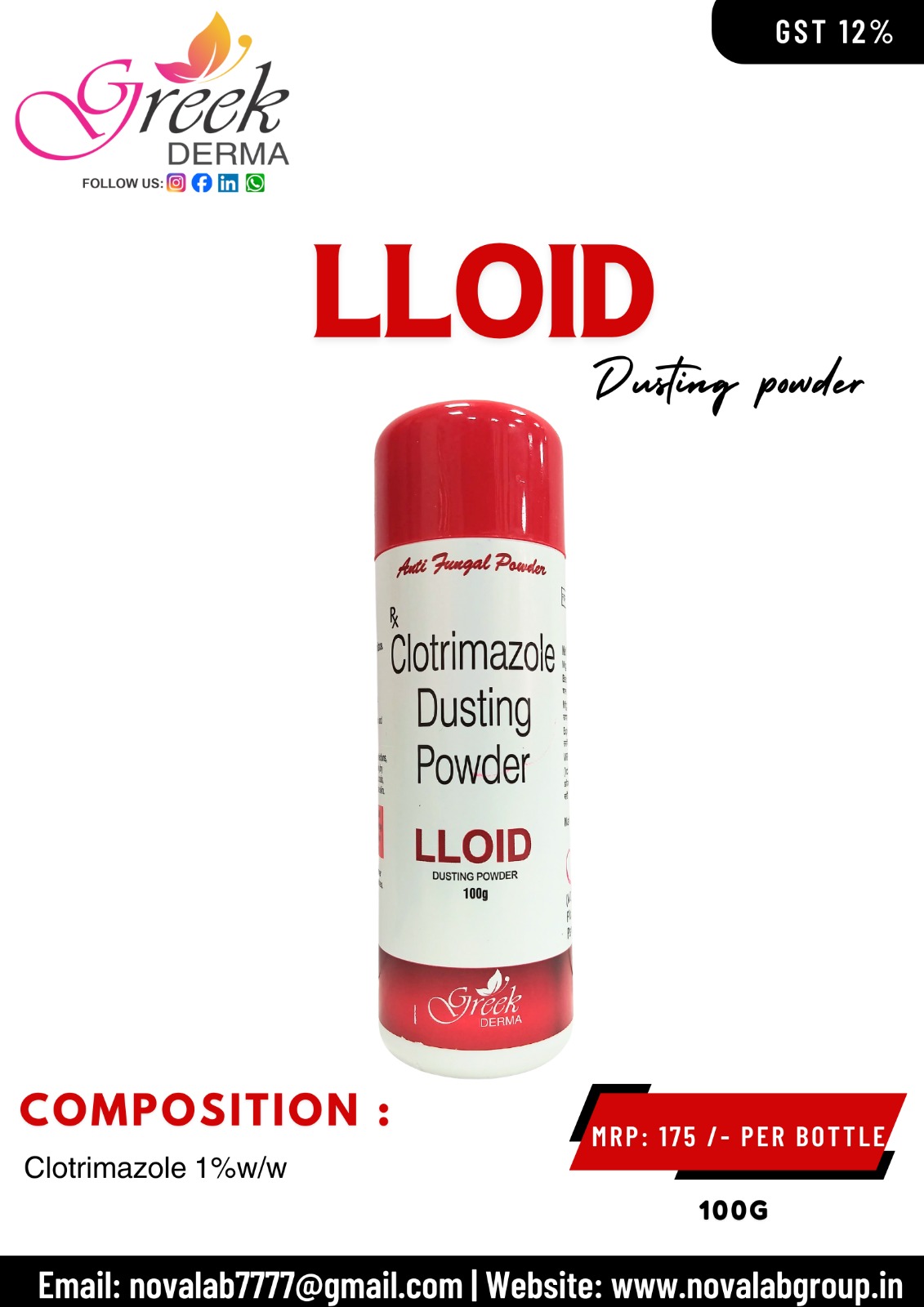 LLOID -DUSTINGPOWDER