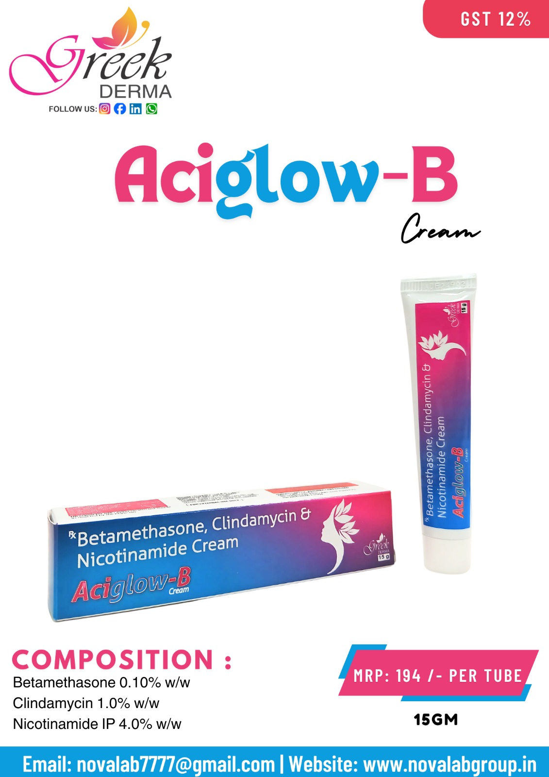 ACIGLOW-B CREAM