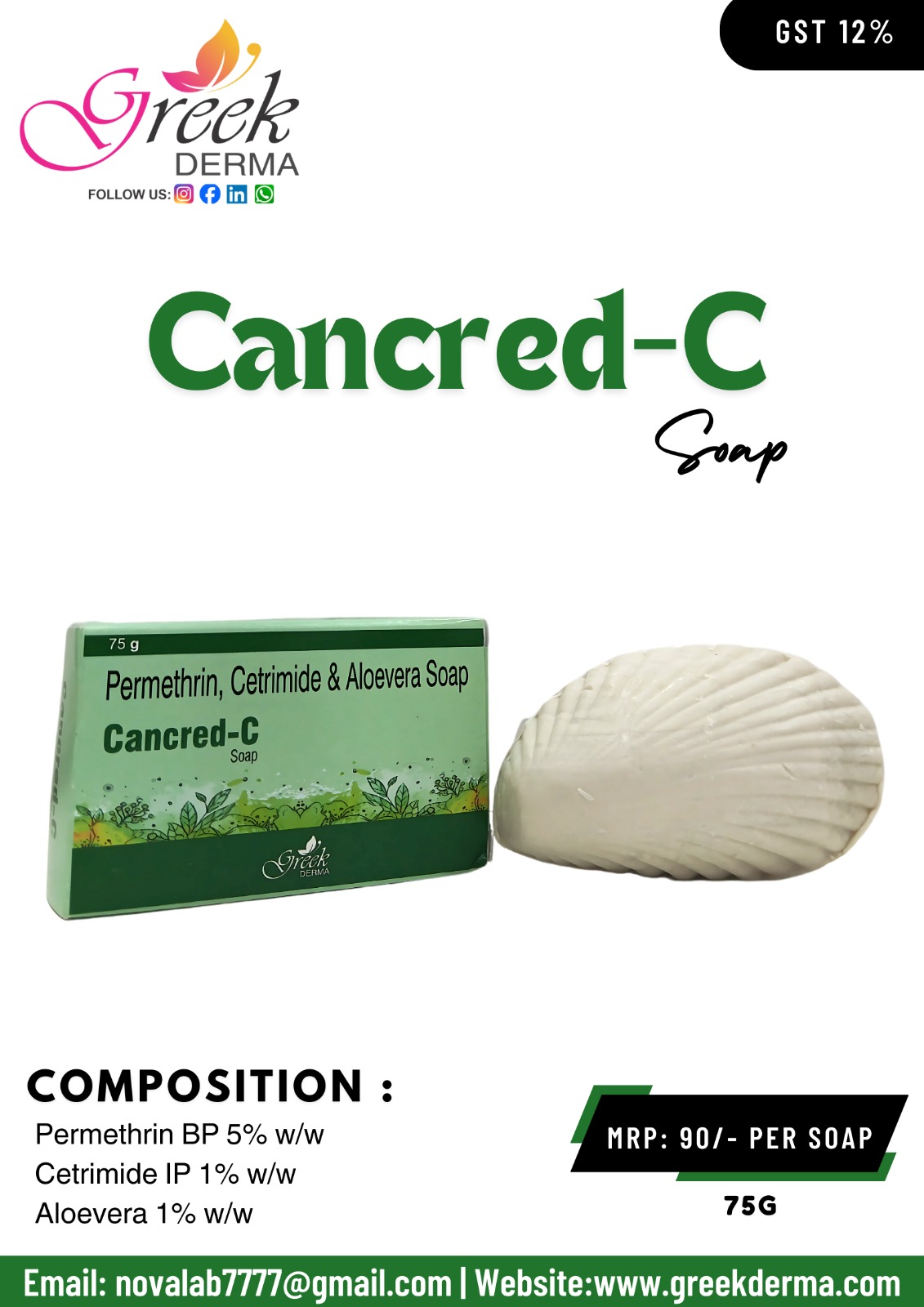 CANCRED-C SOAP