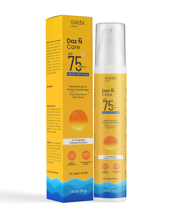 Daz N Care SPF 75+ Broad Spectrum Sunscreen