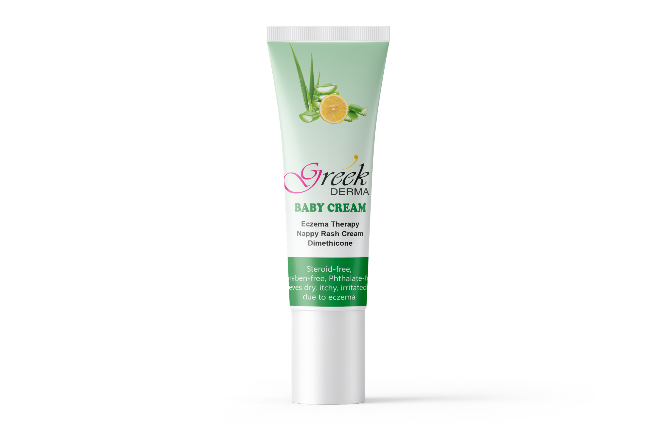 Baby Nappy Rash Cream is a gentle protective formulation designed to soothe and prevent diaper rash in babies. Enriched with Jasada Bhasma (Zinc), Almond Oil, Neem extract, and Aloe Vera gel, it helps calm irritation, reduce redness, and protect delicate skin. The cream forms a protective barrier against moisture and friction, preventing further irritation. Neem provides natural antibacterial support, while Aloe Vera soothes and hydrates the skin. Suitable for daily use, Baby Nappy Rash Cream helps keep the baby’s skin soft, healthy, and rash-free.