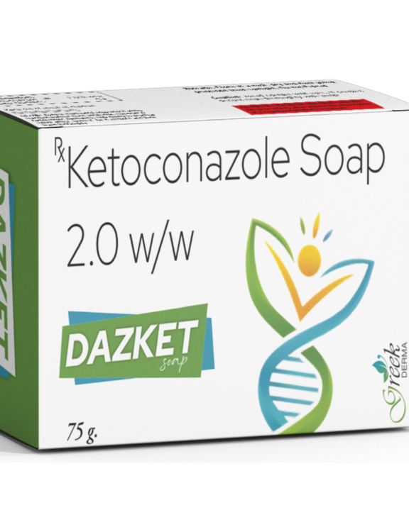 DAZGLOW PLUS Soap is a gentle herbal cleansing bar enriched with Aloe Vera, Neem Oil, and Glycerine to support healthy and refreshed skin. Aloe Vera helps soothe and hydrate the skin, while Neem Oil is known for its natural antibacterial and skin-purifying properties. Glycerine helps maintain moisture balance, preventing dryness and keeping the skin soft. This soap effectively removes impurities while nourishing the skin, making it suitable for daily use. With regular use, DAZGLOW PLUS Soap helps promote clean, smooth, and well-hydrated skin while supporting overall skin hygiene.