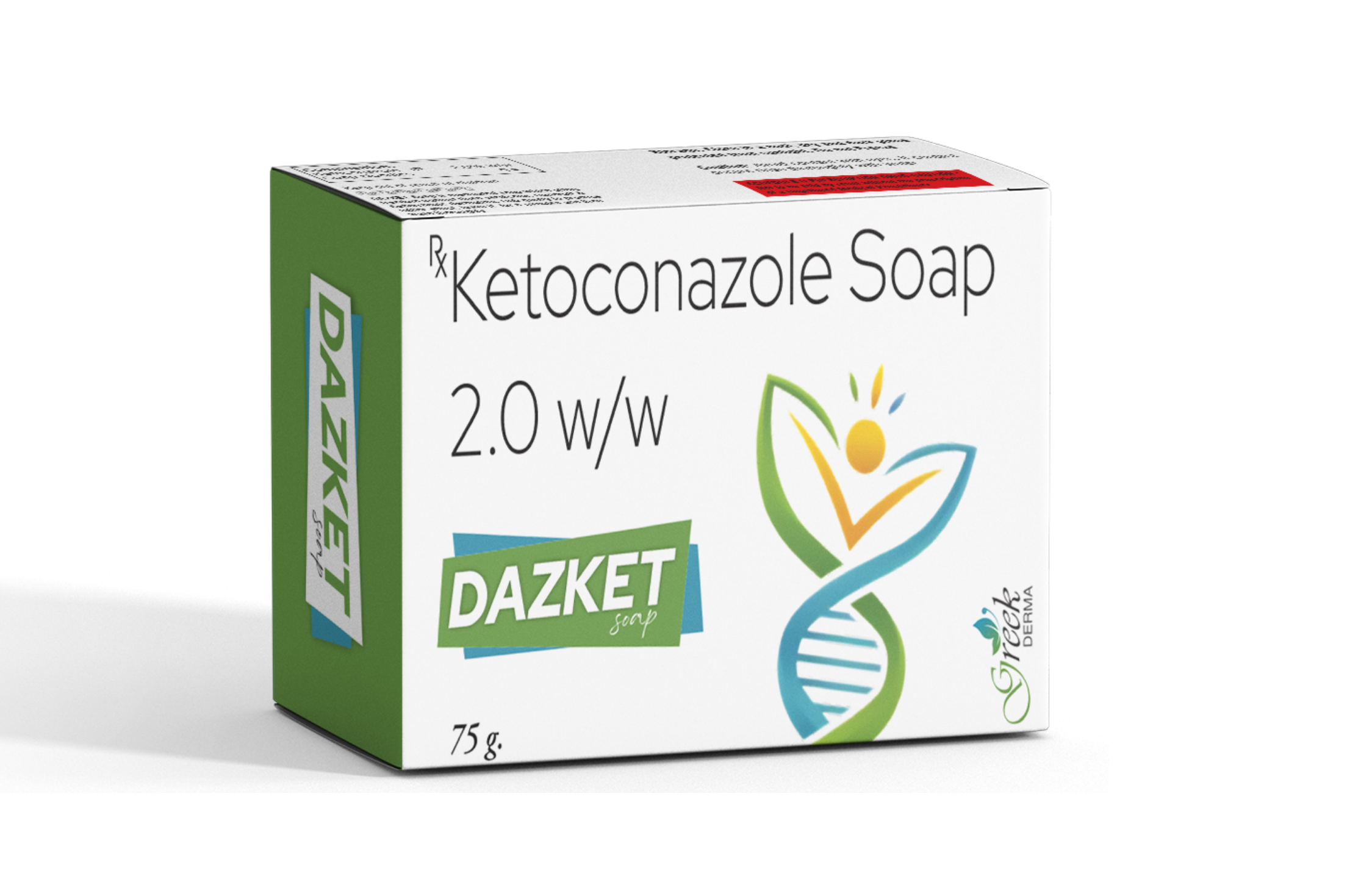 DAZKET Soap (Ketoconazole 2% Soap)
