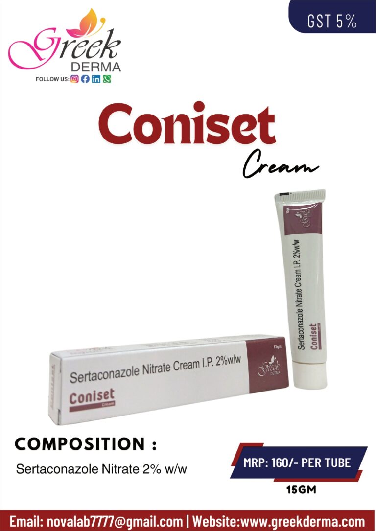 CONISET Cream (Sertaconazole Nitrate 2.0% w/w Cream)