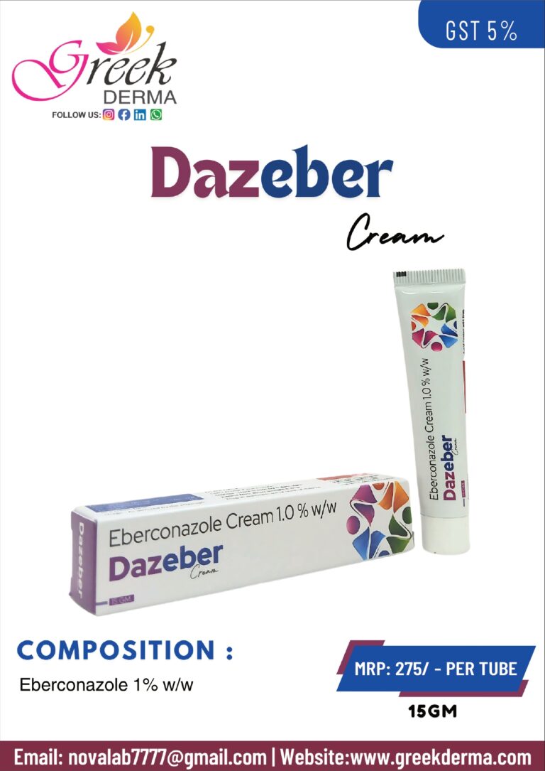 DAZEBER Cream (Eberconazole 1% w/w Cream)