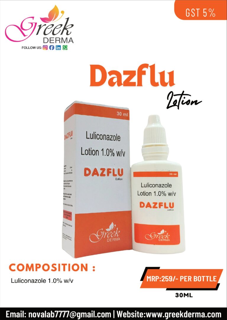 DAZFLU Lotion (Luliconazole 1% w/v Lotion)