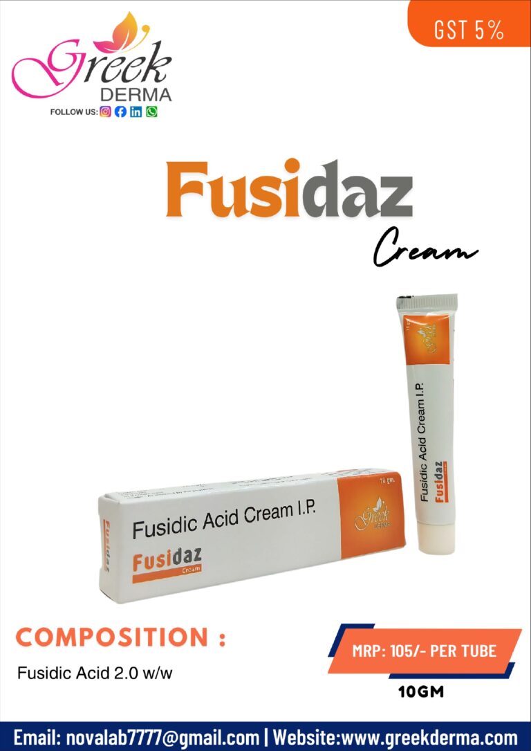 FUSIDAZ Cream (Fusidic Acid 2% w/w Cream)