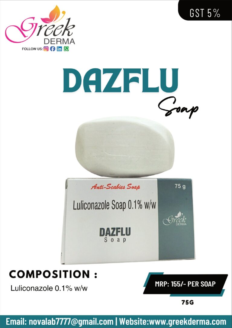 DAZFLU Soap (Luliconazole 1% w/w Soap)