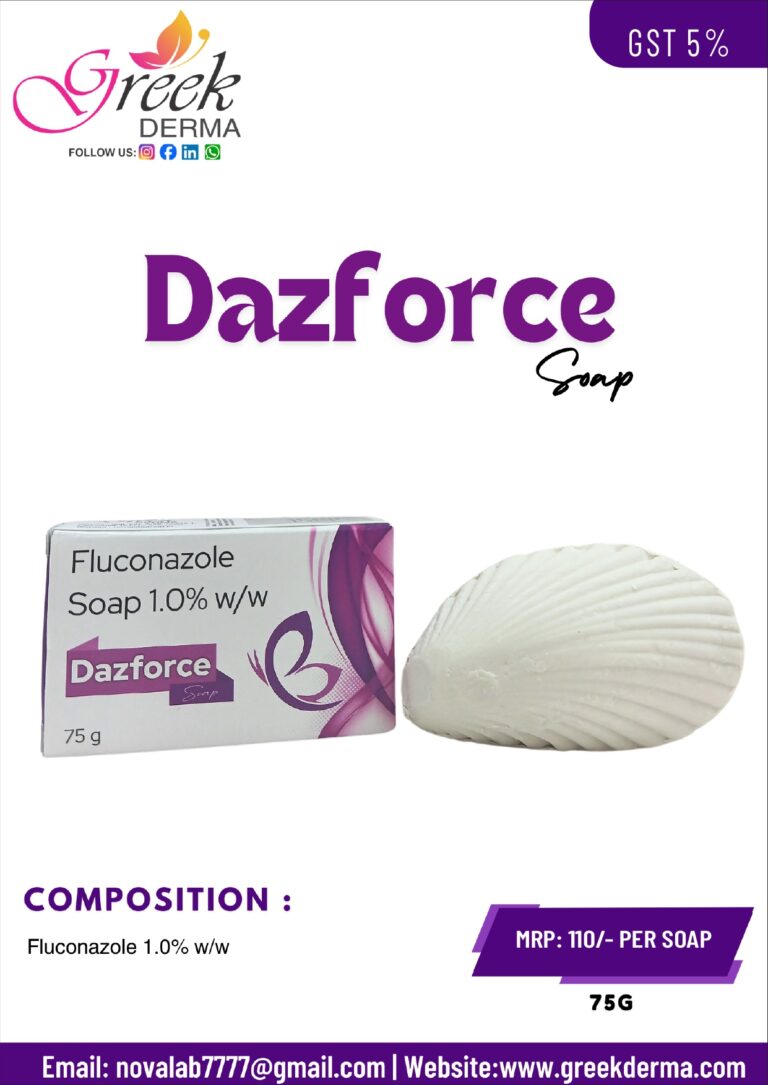 DAZFORCE Soap (Fluconazole 1% w/w Soap)