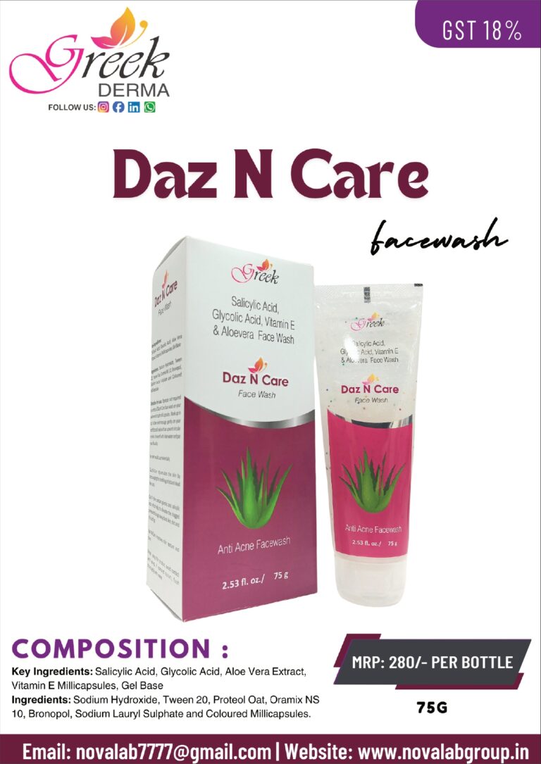 DAZ N CARE Foaming Face Wash (Salicylic Acid 1% w/v Anti-Acne Face Wash)