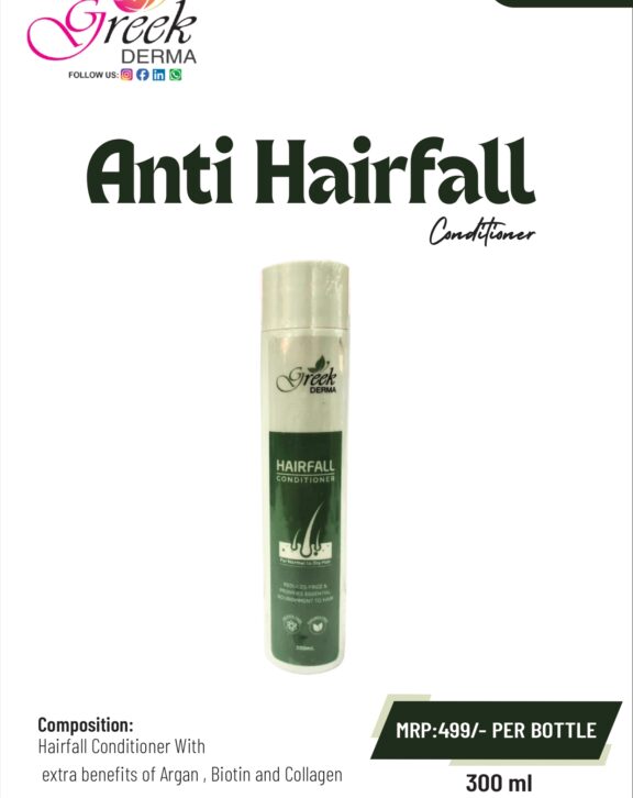 Anti Hair fall Conditioner is a nourishing hair care formulation designed to strengthen hair and reduce hair fall. Enriched with Argan oil, Biotin, and Collagen, it helps improve hair texture, enhance elasticity, and support healthier hair growth. The conditioner deeply hydrates and smoothens hair, reducing dryness and breakage. It works to detangle hair, making it soft, manageable, and shiny. Suitable for regular use, this conditioner helps protect hair from damage while improving overall hair strength and appearance. With consistent use, it supports healthier, stronger, and more resilient hair.
