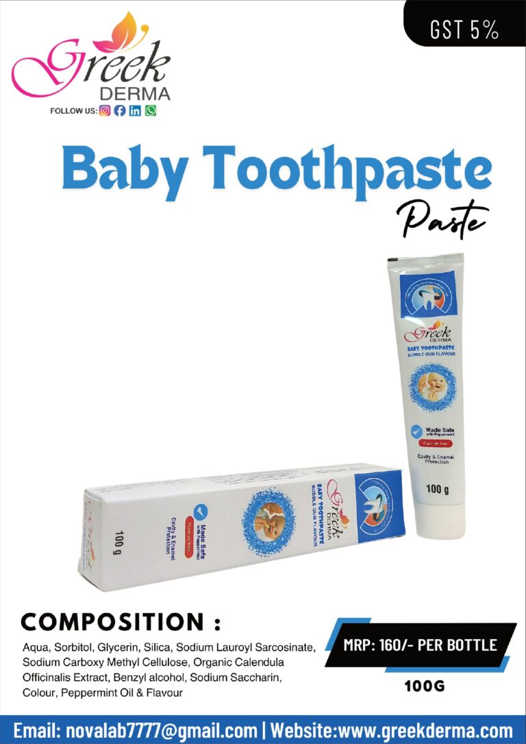 Baby Toothpaste (Gentle Herbal Toothpaste for Kids)
