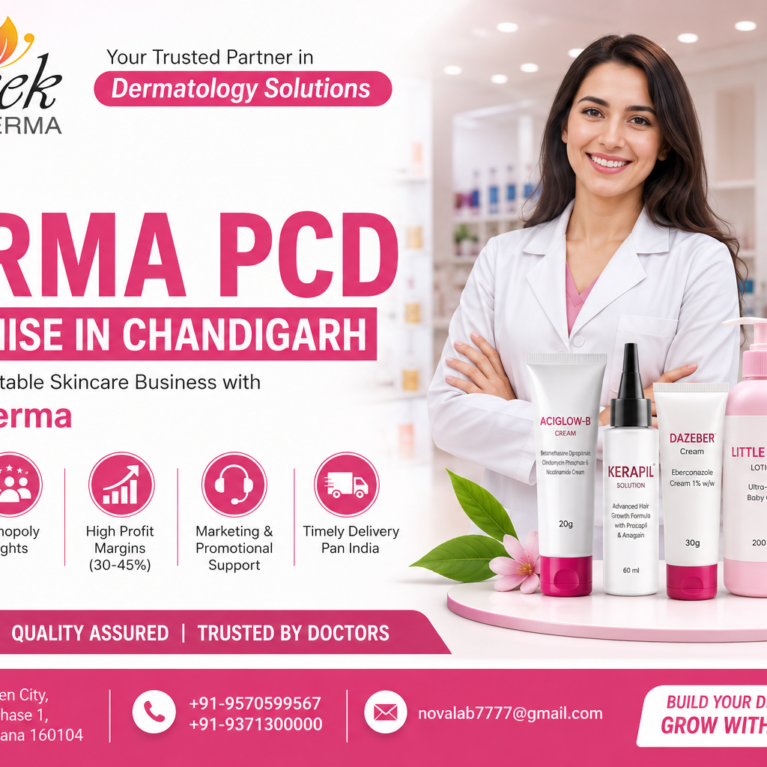 Greek Derma franchise marketing banner