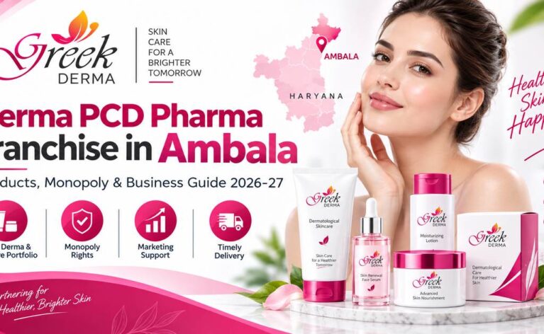 Derma PCD Pharma Franchise in Ambala – Greek Derma
