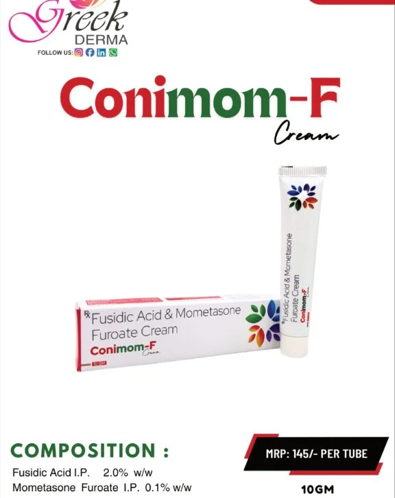 Greek Derma Conimom-F Cream product pack